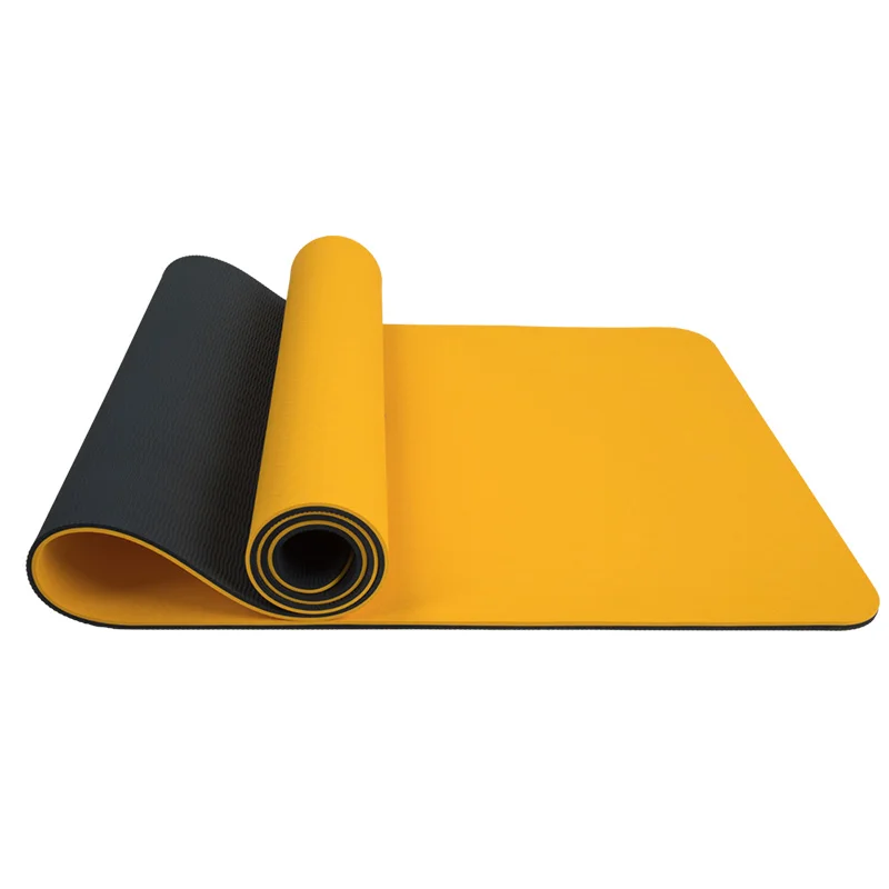 

Wholesale Fitness Colourful 6mm Private Label Tpe Mat Yoga Custom, Black/purple/pink/rose/green/blue