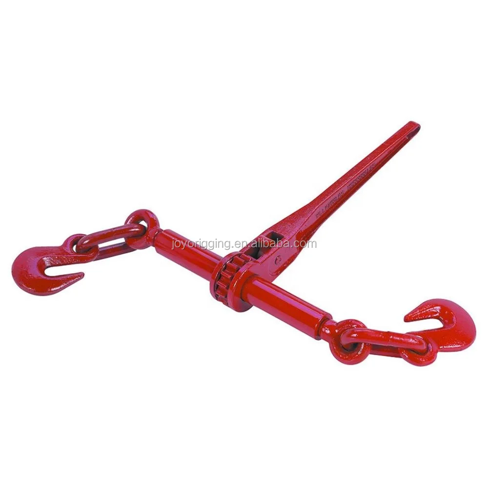 
G70 G80 Red painted drop forged ratchet type load binder 