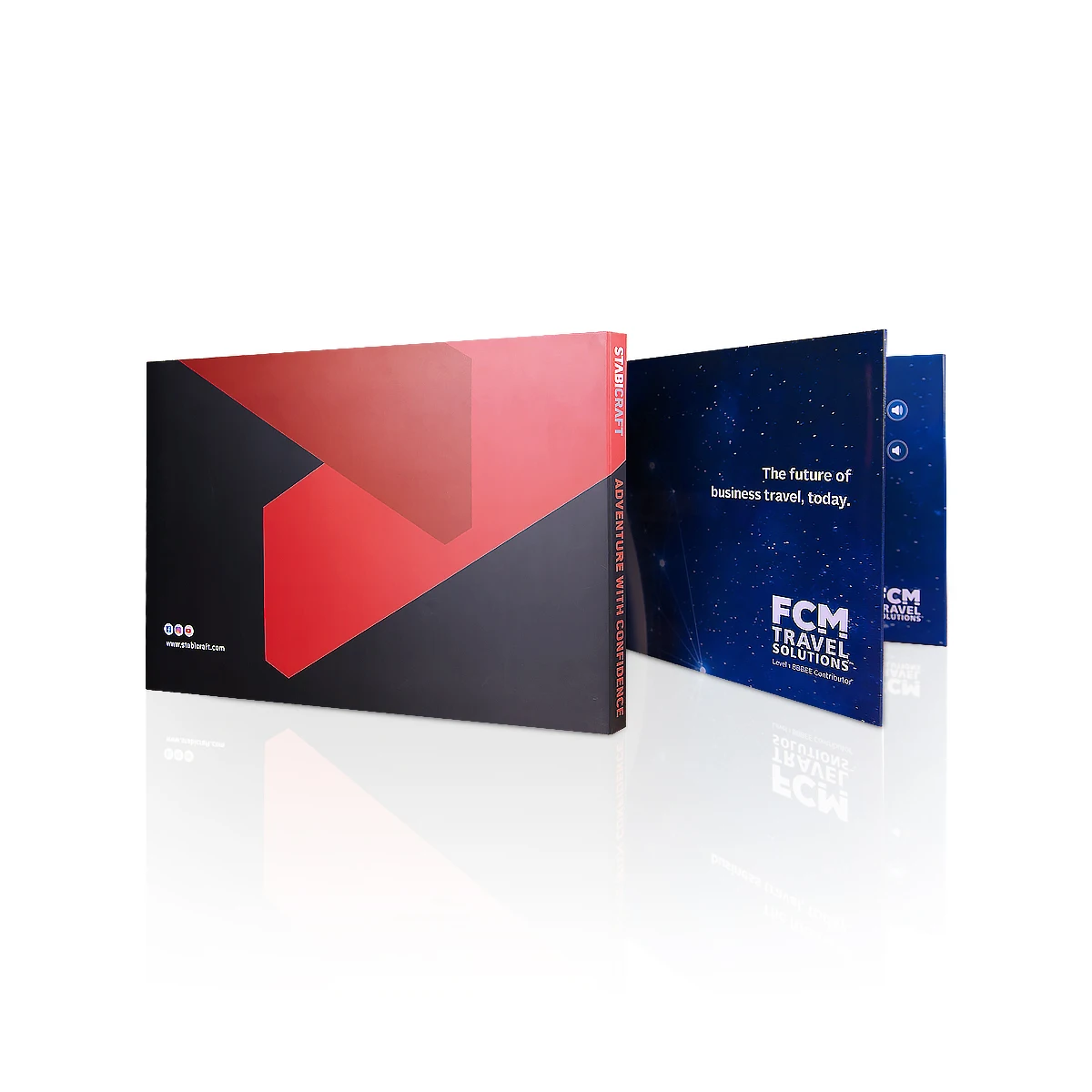 
Wholesale creative paper advertising player 7 inch HD LCD screen digital video greeting card 