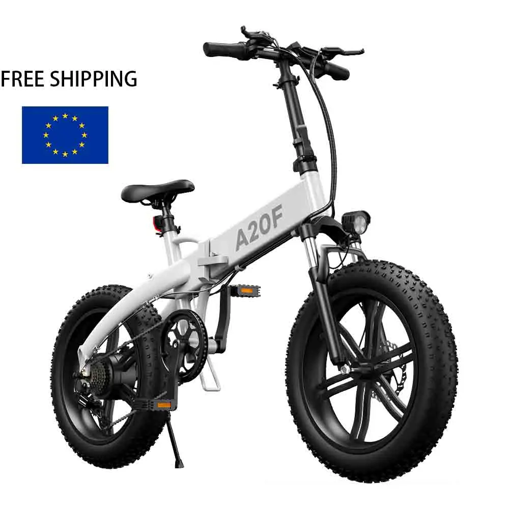 

Dropshipping eu warehouse ADO A20F fat tire folding electric bike bicycle ebike electric city mountain road fat bike for adult