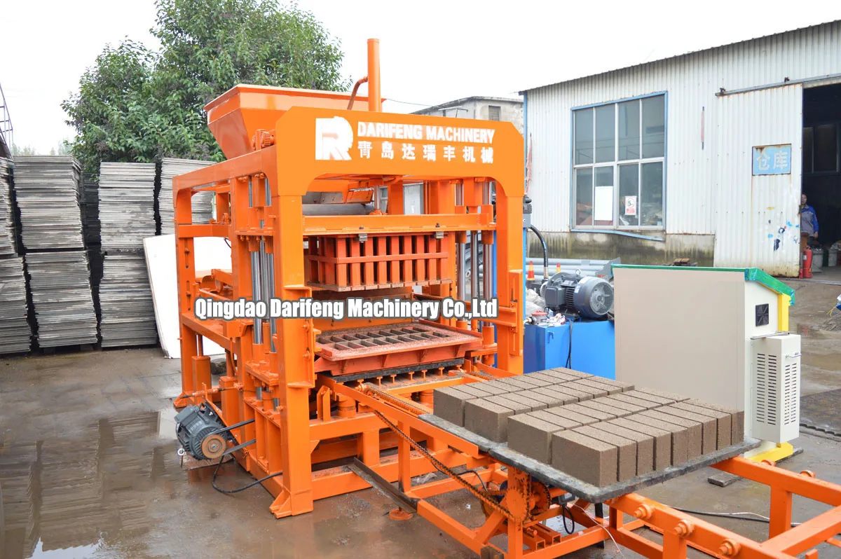 QT4-15 Fully Automatic PLC Control System