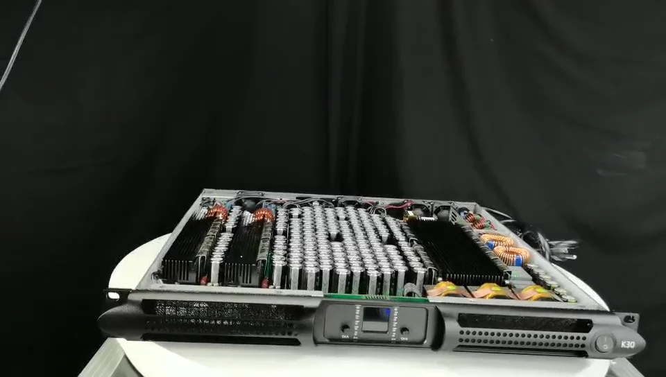 
K420 2 channel 1 UG big professional power class D power amplifier 