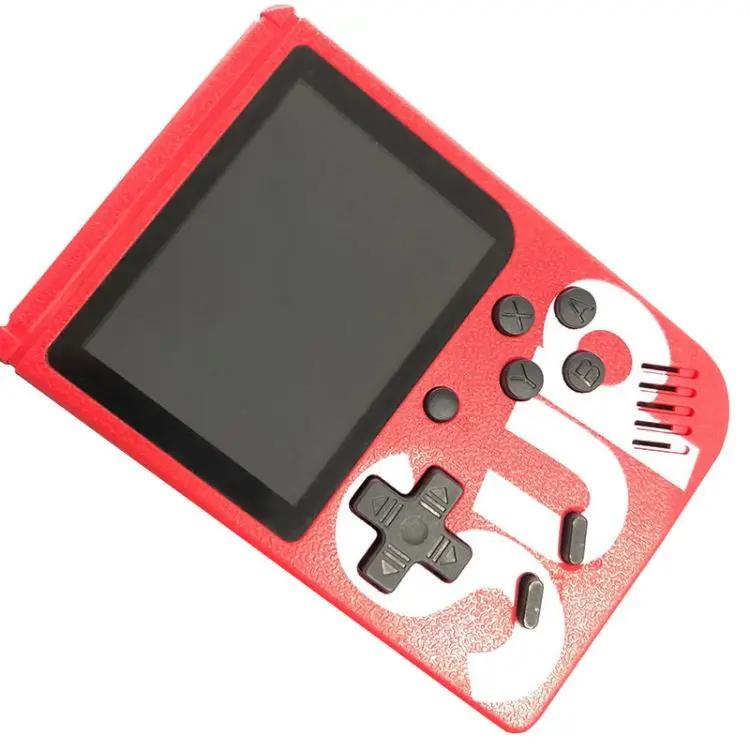 

2021sup3.0inch ips screen handheld game player android game player ps n64 fba retro gaming consoles andriod desktop game console, Red white blue black yellow