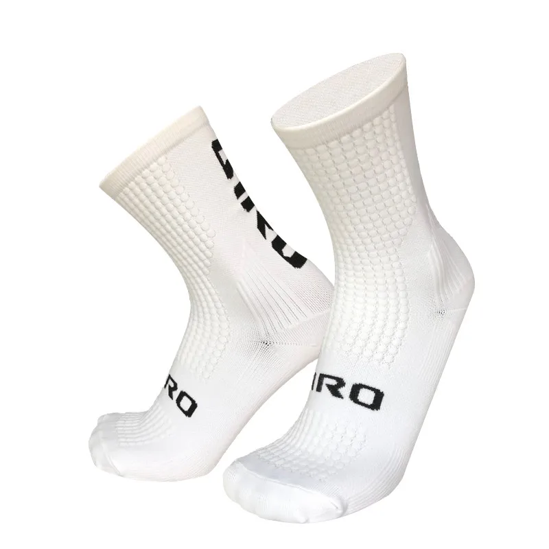 

High Fashion Professional Outdoor Compression Road Bicycle Sport Socks Breathable Durable Running Football Team Socks For Men