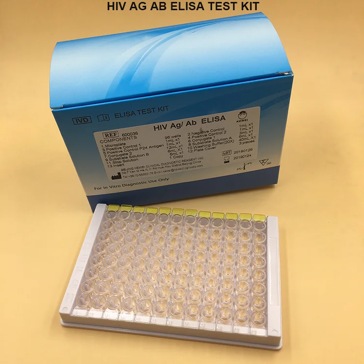 
HIV Ag Ab ELISA Test Kit 
