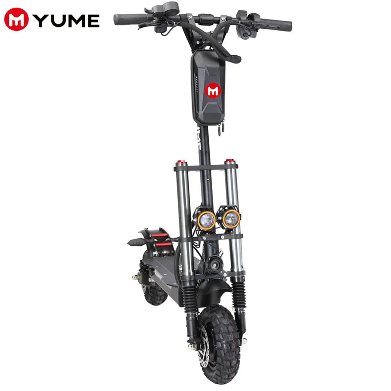 

YUME Hot Sale High Quality10 inch 2400w Mini Electric Scooter Foldable Self Balancing Mobility Scooter, Black