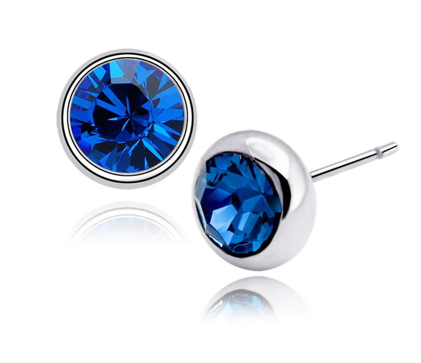 

Hot Sale Most popular crystal sparkle ball stud earrings