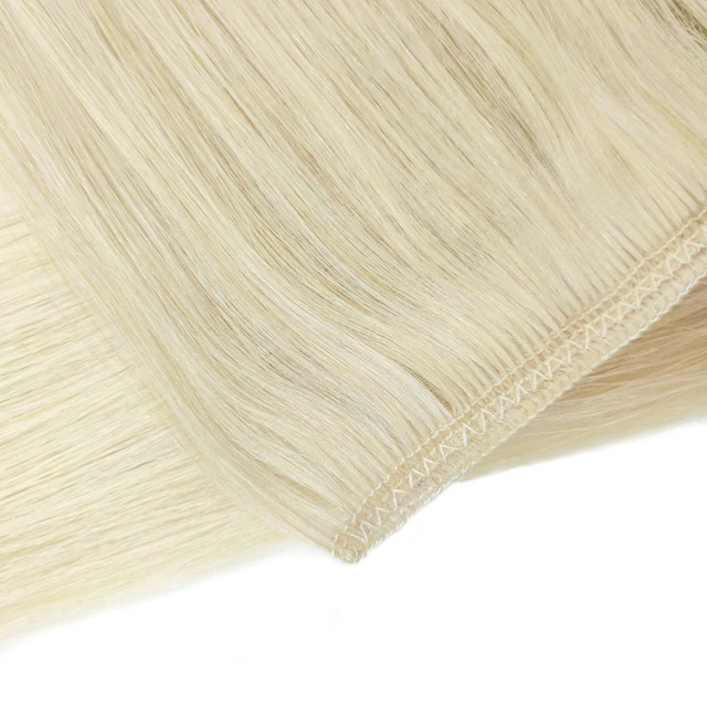 

Star Product 100% Raw Virgin Hair Extensions Colorful Hair Extensions Machine Made Hair Weft