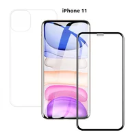 

Shenzhen 10D 3 Pack Mobile Phone Film Tempered Glass Screen Protector for iphone 11 Pro Plus Max