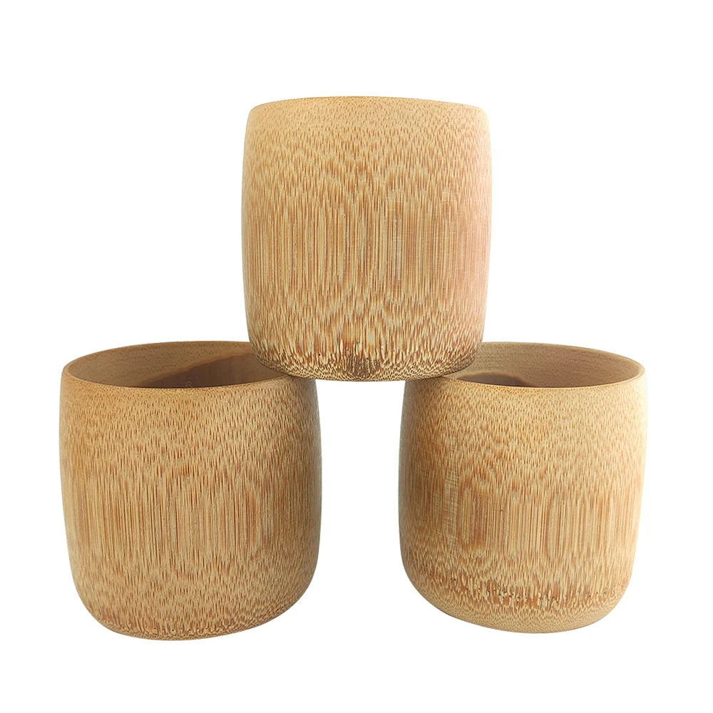 

100% Natural Custom Logo Tableware Bamboo Tea Cup