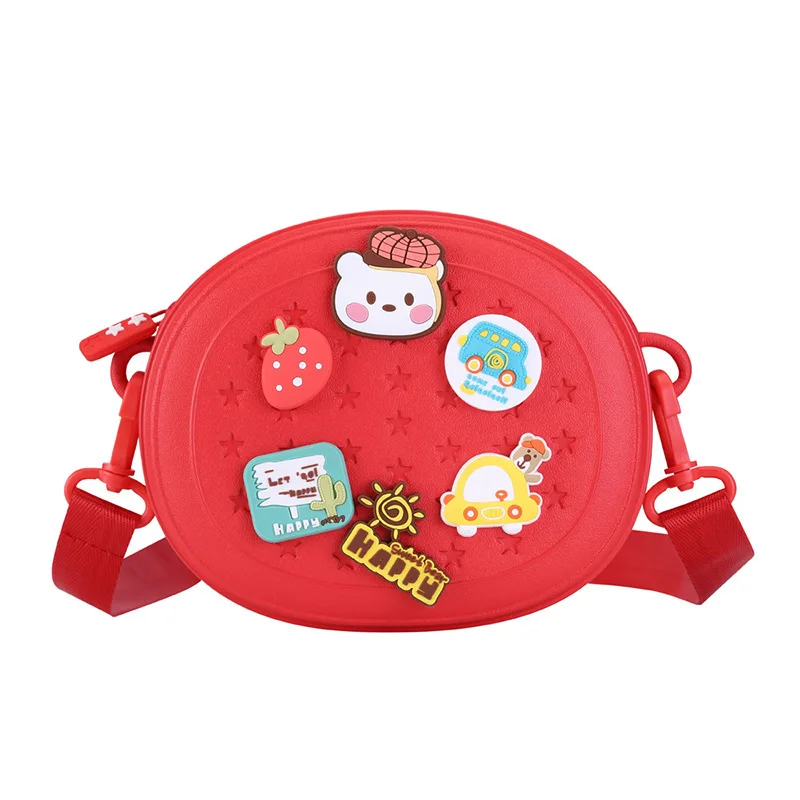 

2021hot selling cartoon fashion cute silicone rubber child mobile phone bags cute mini Air backpack Messenger kids Bags handbags, Customized color