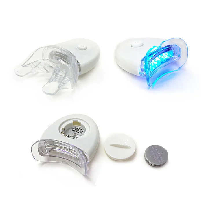 

Hot Selling Private Logo Device Professional Bleaching Dental Led Light Gel Teeth Whitening Kit, White,black