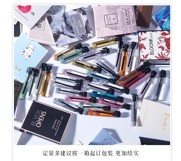 Card Perfume Sample 2ml Positive Brand Male And Female Perfume Sample