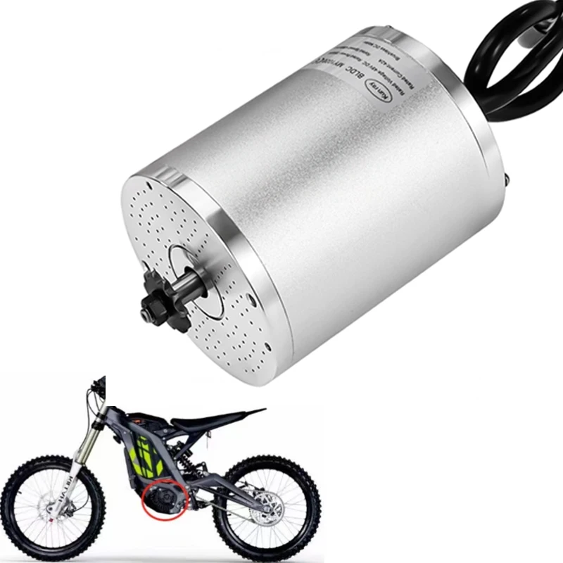 

Kunray 36V 48V 1000W 3100rpm High Speed Brushless Electric Motor for Motorcycle