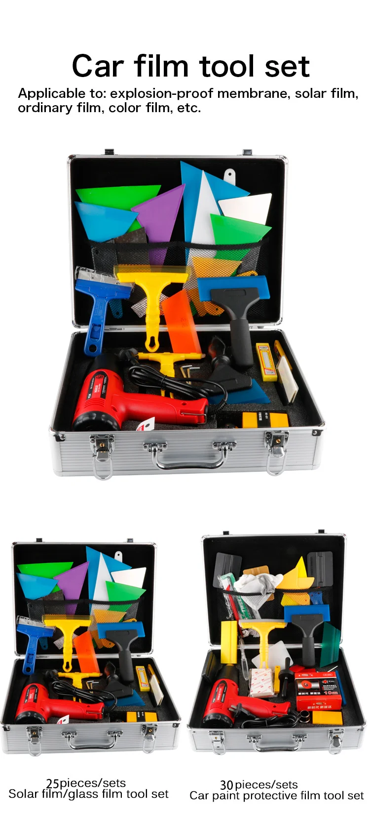 9p Window Tinting Tool Kit, Window Film Installation Tools Ppf - China Car  Wrap Tools, Car Vinyl Wrap Film
