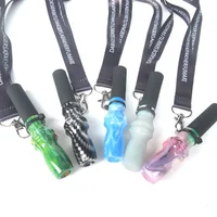 

hookah shisha suction nozzle mouth tip resin cigarette holder with hanging tips