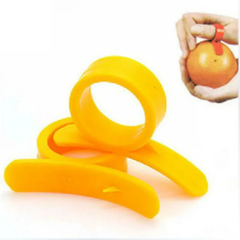 

1000pcs Kitchen Gadgets Cooking Tools Peeler Parer Finger Type Open Orange Peel Orange Device