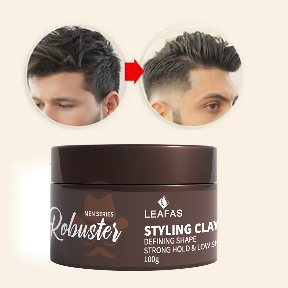 

Professional styling men color hair wax edge control private label wax hair styling products made in China, White