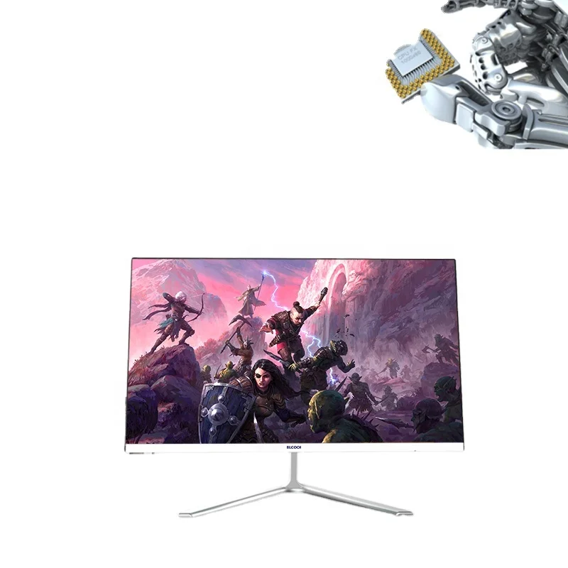 

High Standard China Reliable Manufacture suitable laptop/ desktop core i3 19 inch All In One Desktop Computer, Black