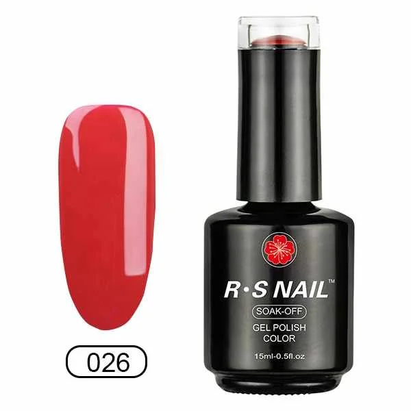 

308 color RS nail hot sale in aliexpress free samples UV /Led soak off color gel nail polish