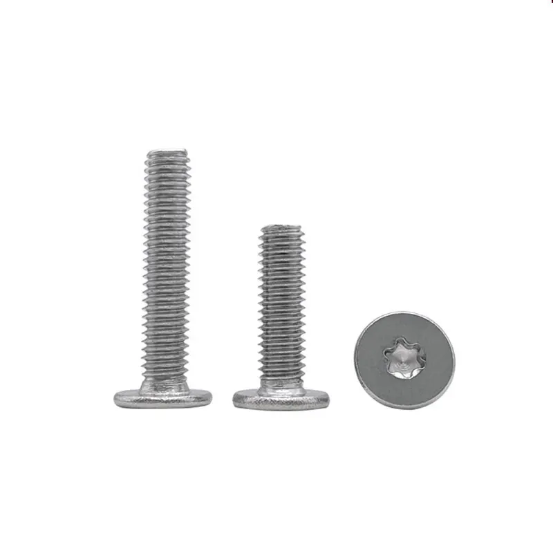 

M1.6 M2 M2.5 M3 M4 Stainless Steel SS Torx Wafer Ultra Low Profile Thin Head Machine Screws