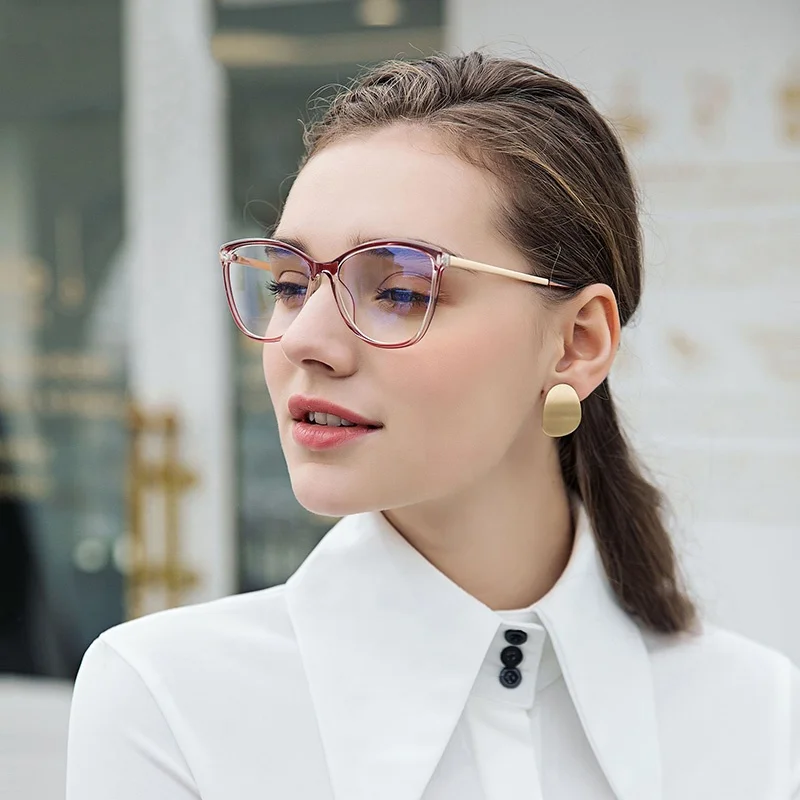 

Top Quality New Design women designer Cat Eye Anti-blue radiation Blue Light Blocking Glasses