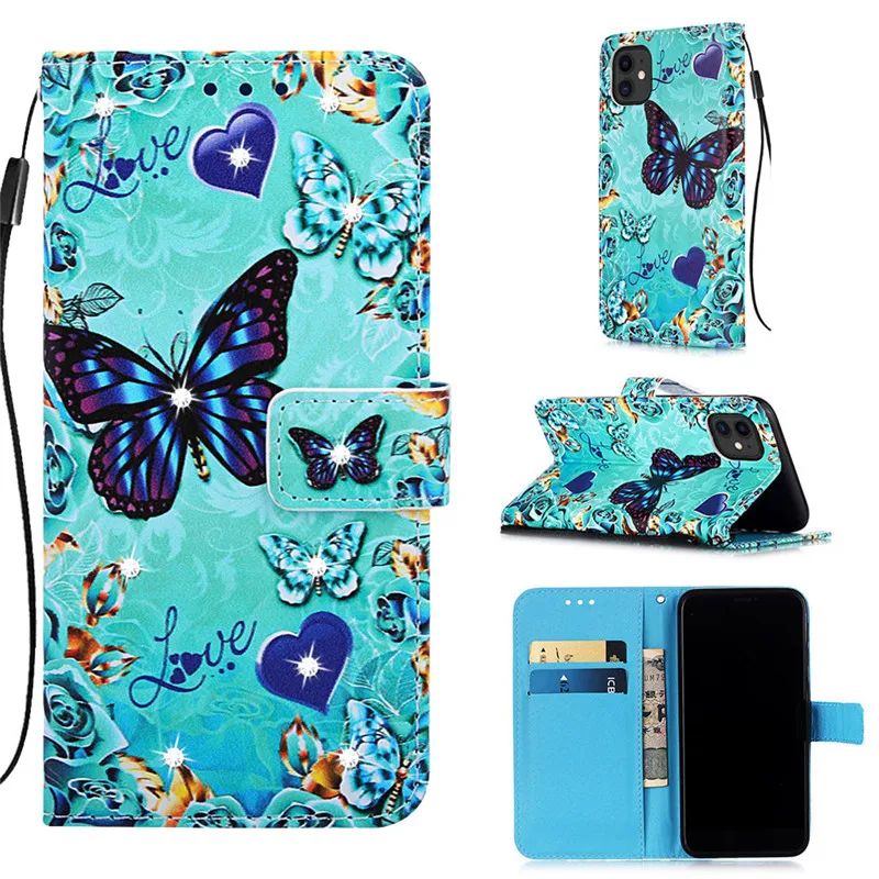 

For iPhone 13 Pro Max 13 mini PU Leather Magnetic Flip Case Wallet Cover Magnetic Flip Phone Case for iPhone 12 12 Pro max, Like picture shown design