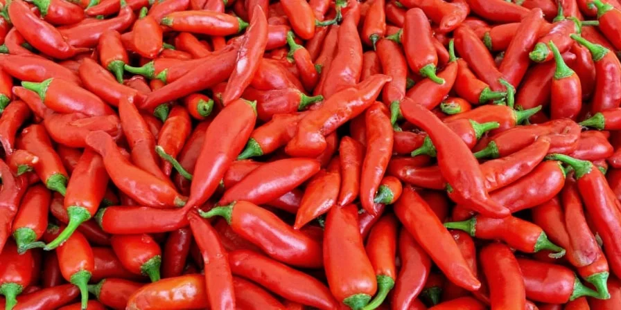 Homemade salsa with Mirasol chili peppers