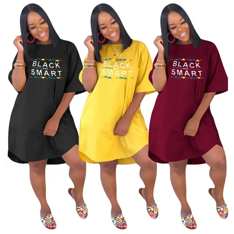 

2021 Casual african print dresses plus size clothing for black women dresses women