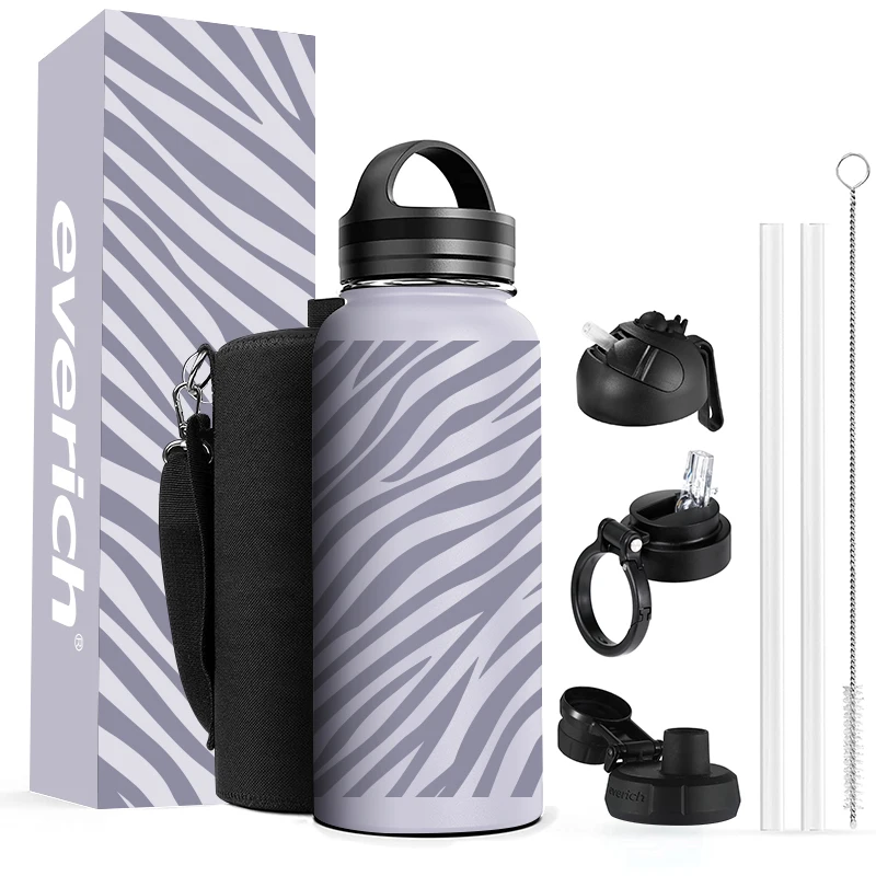 

wholesale 2022 hot sell custom water bottle vacuum insulated reusable 32oz tumblers stainless steel water bottle, Customized