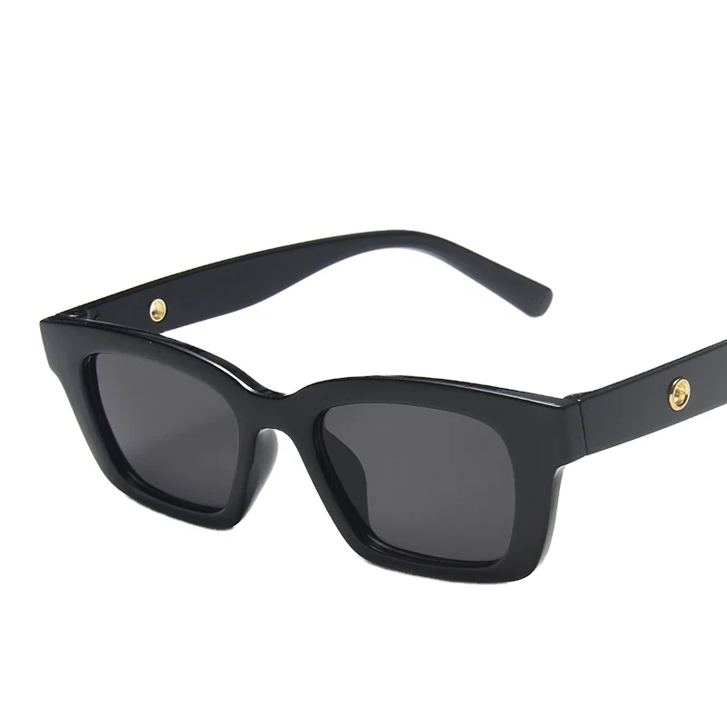 
VASHAP 5243 small square sunglasses UV400 plastic vintage women men sun glasses retro flat top shades 