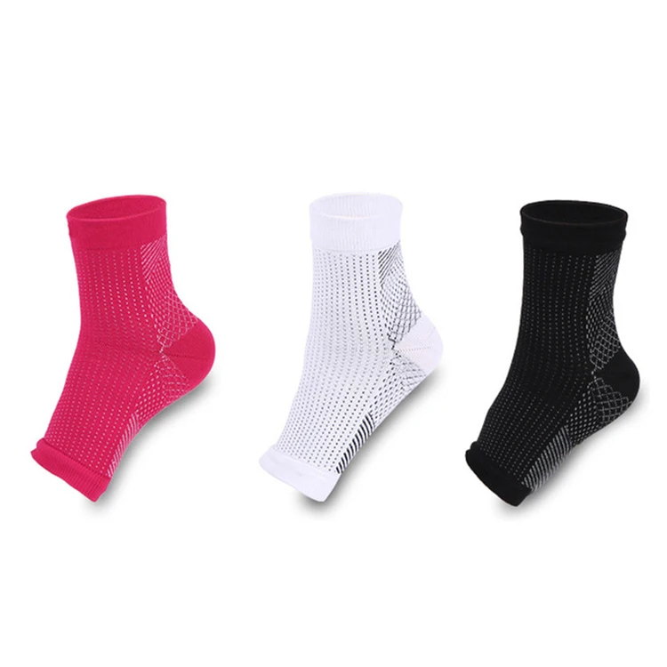 

2022 High quality non slip unisex fashion compression ankle socks for women and men manufacturer, Customized color