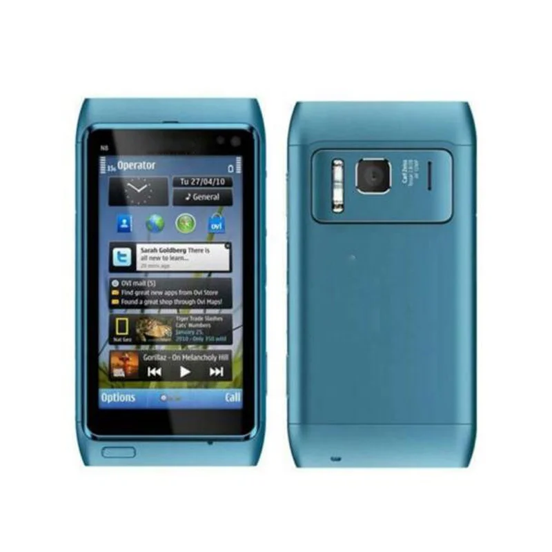 

Original N8 for Nokia Mobile Phone 3.5" Capacitive Touch screen Camera 12MP 3G Unlocked for nokia N8 Cellphone