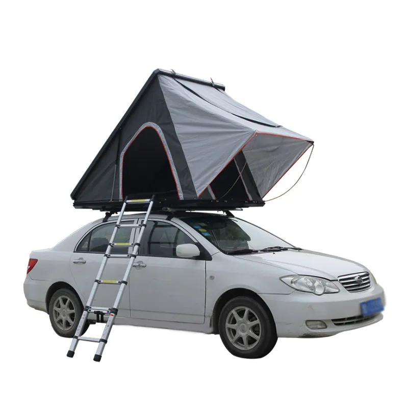 

4X4 car roof top tent for camping Offroad hard shell aluminium triangle car roof top tent