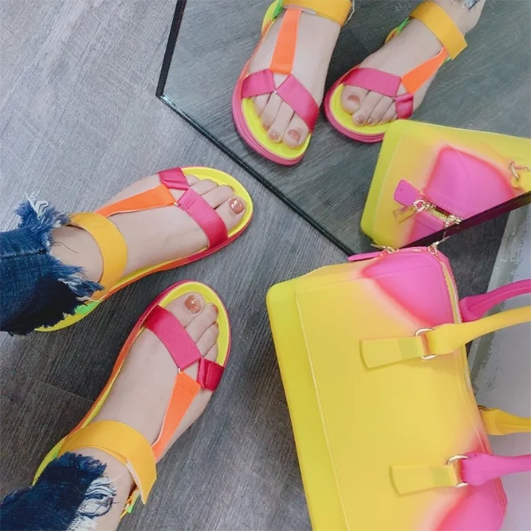 

New design shoes women flat sandals summer sandals for women