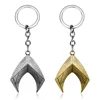 Movie Jewelry Justice League Aquaman Superman Batman Wonde Woman The Flash Cyborg Keychain Pendant Key Chain