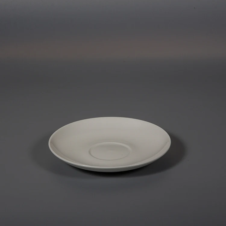 White Porcelain Tea Cup And Saucer