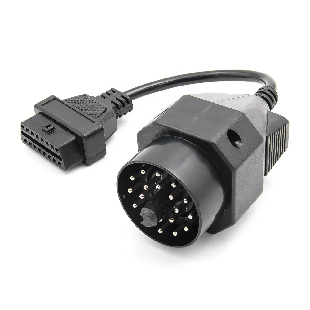 

Compatible for BMW OBD 20Pin to 16Pin OBD2 male to female OBD2 Connector cable car diagnostic adapter