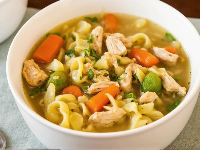 Perfect Homemade Chicken Noodle Soup Recipe in 3 Hours