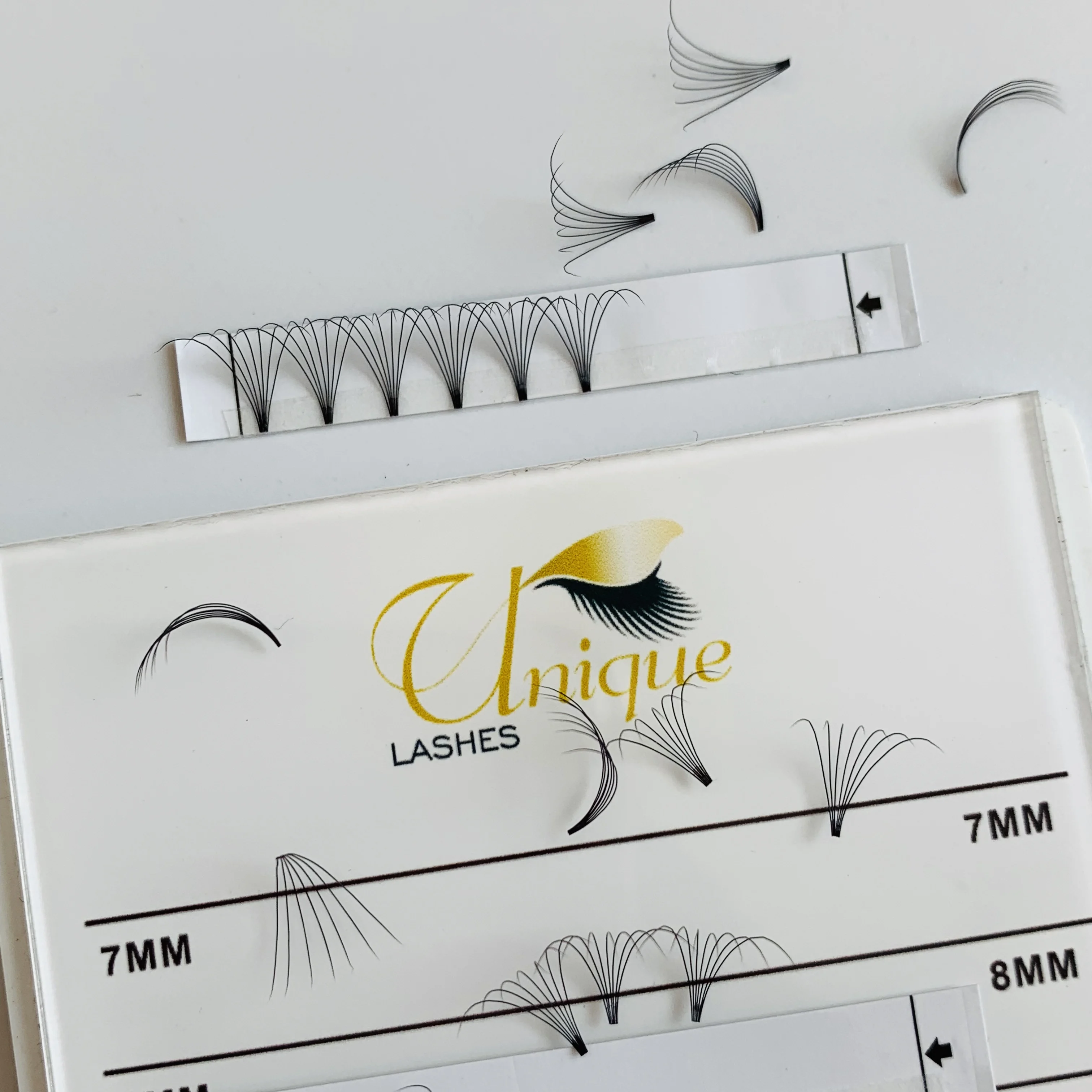 Best Seller Custom 3D 4D 5D 6D 7D 8D 9D 10D Lash Traya Plate Lash Extension Pallet case with logo Wholesale