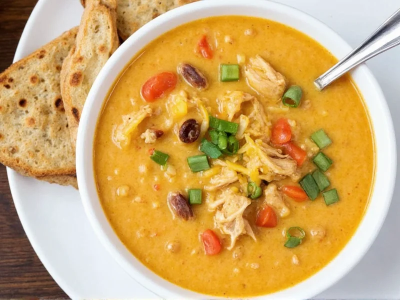 Creamy Chicken Tortilla Soup Recipe - Ready in 30 Minutes