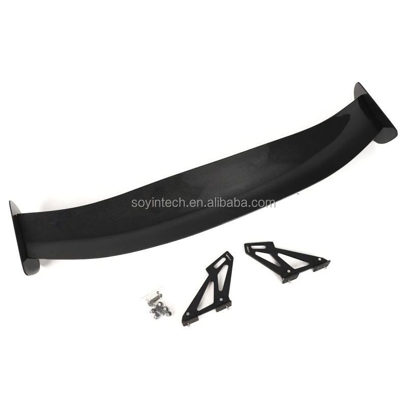 Spoilers Arri/èRe Aileron Arri/èRe avec Vis pour V/éHicules /à Trois Compartiments,Carbon Becquet Arri/èRe GT Racing en Fibre De Carbone WEUN Aile De Spoiler De Voiture Universelle