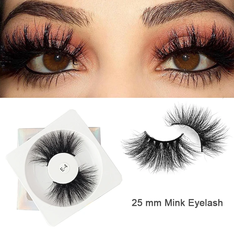 

Vendor Wholesale lash Packaging Box Custom 3D Extension Fluffy 25mm Mink Eyelash With Private Label Mink Eyelashes With Tweezers, Natural black mink eyelashes