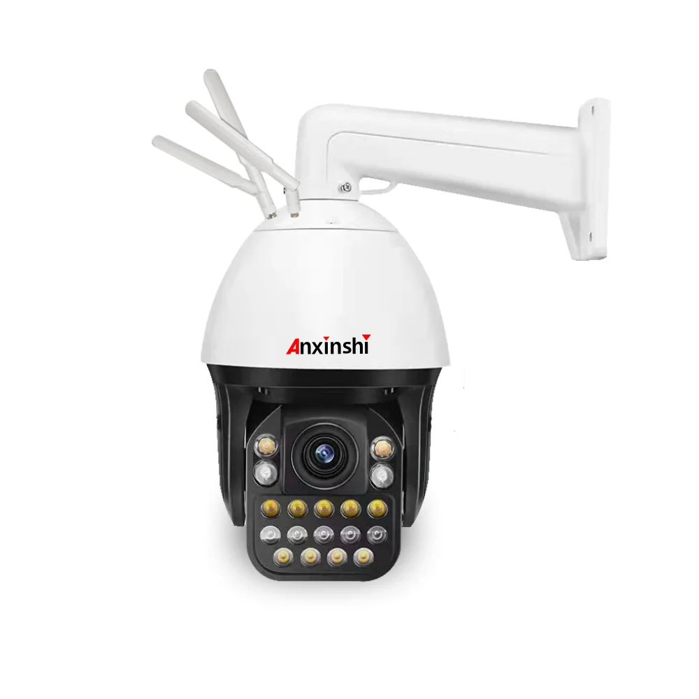 

Anxinshi 2022 HD Vision Wifi CCTV PTZ Road Camera 8MP Wifi Camera Bulb Lamp PTZ Outdoor Weatherproof Camera