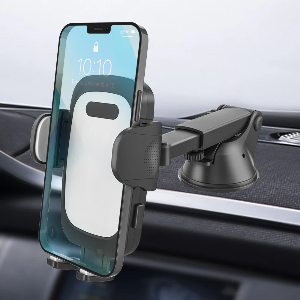 

Trending Products 2021 New Arrivals soporte de celular para auto Windshield Phone Mount Car Dashboard Phone Holder