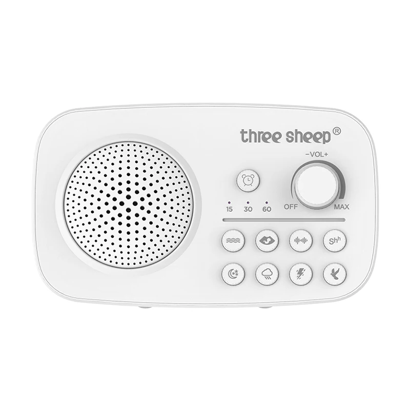 

Custom Baby Sleep Sound White Noise Machine With OEM, Orange