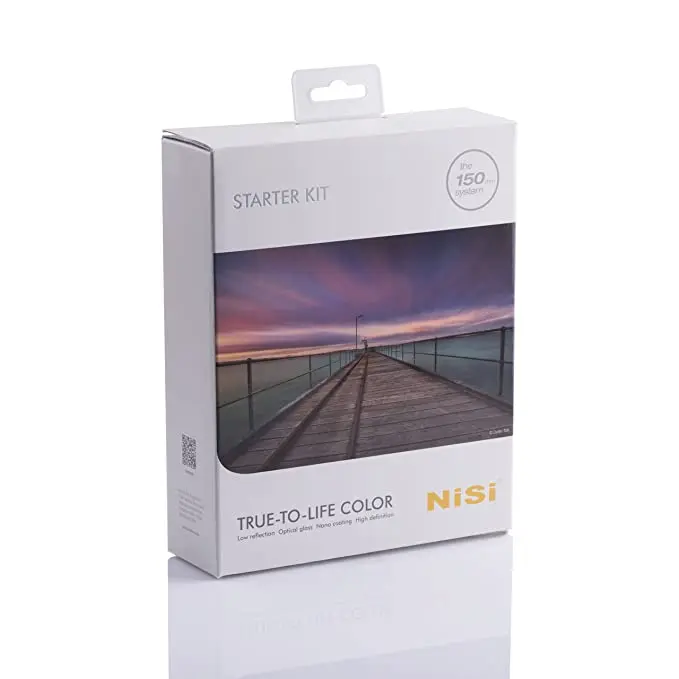 

Nisi 150mm System Starter Filter Kit-1pc Soft GND Filter, 2pcs ND Filters and Accessories