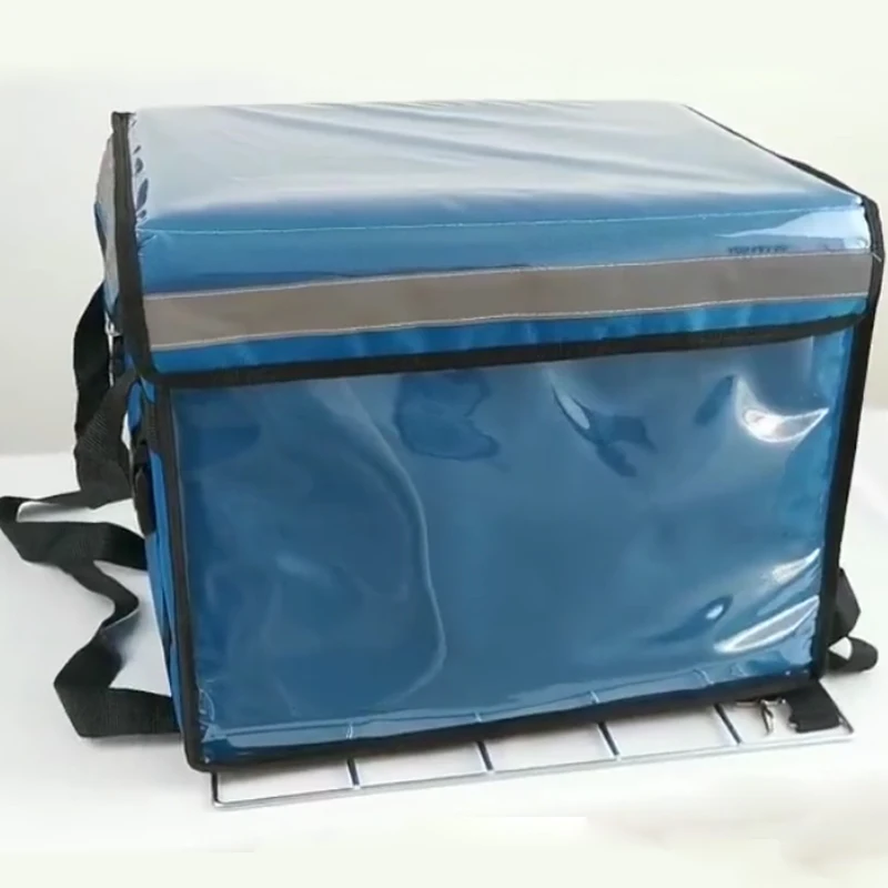 

Take away Service Custom logo Insulated food delivery bag motorcycle Thermal box cooler bag