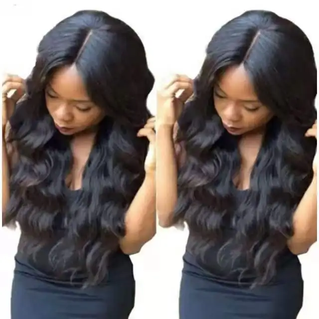 

African black natural curve top grade polyester front lace wig hook Black wig polyester wig head cover