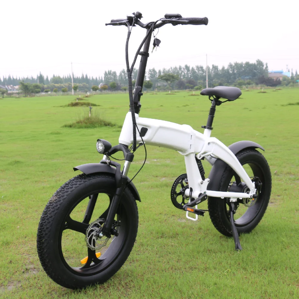 

2021 EU New Model X1 All in One Wheel Foldable Electric Bicycle 20' Fat Tire